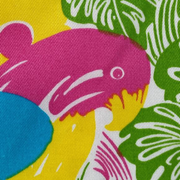 LILLY PULITZER Skirt 12 Parrot Bird Floral Skort Golf Tennis Stretch Cotton - Picture 7 of 14